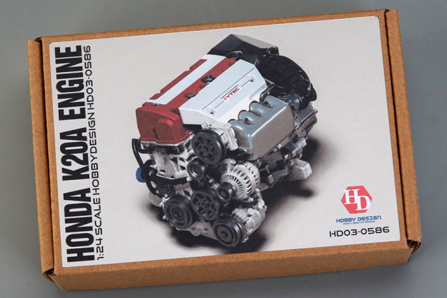 Hobby Design HD03_0586 1/24 Honda K20a Engine Detail Set