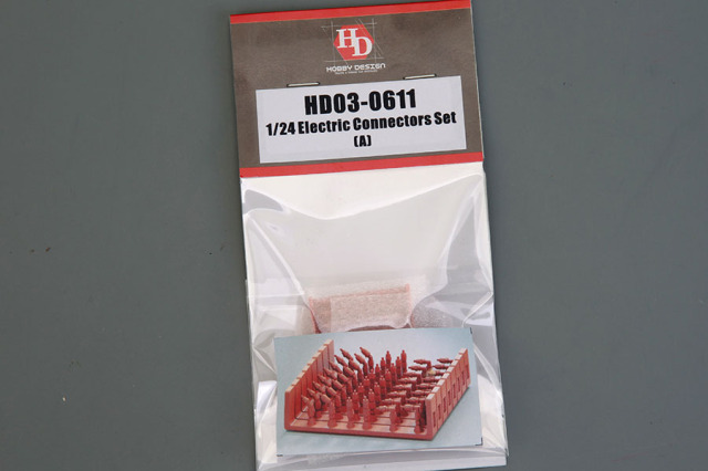 Hobby Design HD03_0611 1/24 Electric Connectors Set (A)