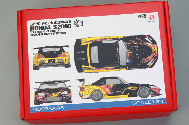 Hobby Design HD03_0618 1/24 JS' Racing Honda S2000 魔王 Full Detail Kit