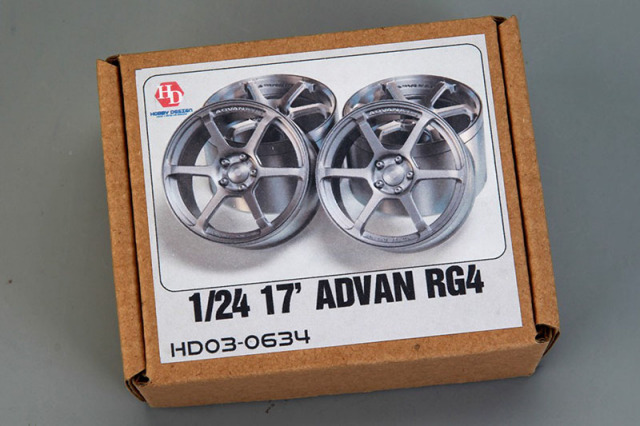 Hobby Design HD03_0634 1/24 17' Advan RG4 Wheels