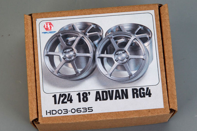 Hobby Design HD03_0635 1/24 18' Advan RG4 Wheels