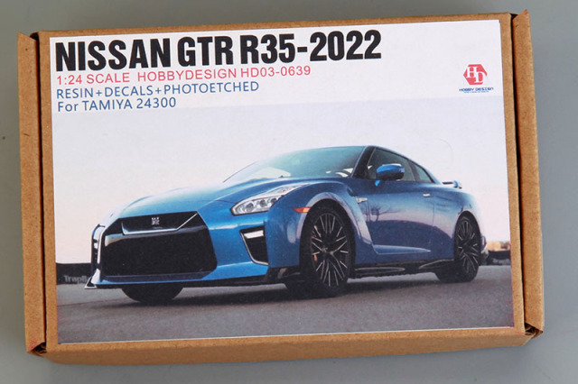 Hobby Design HD03_0639 1/24 Nissan GTR R35 2022 Trans-Kit for Tamiya