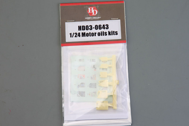 Hobby Design HD03_0643 1/24 Motor oils kits