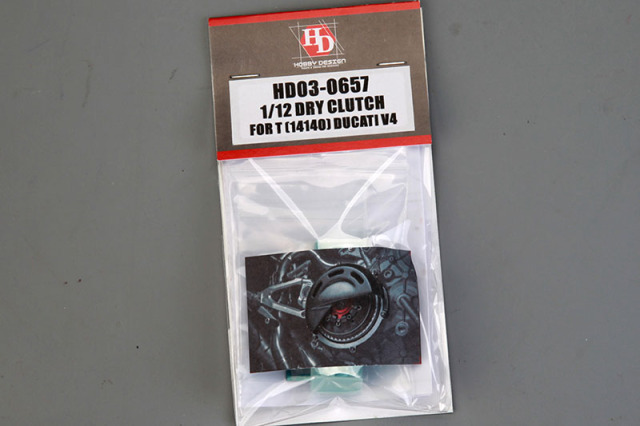 Hobby Design HD03_0657 1/12 Ducati V4 Dry Clutch For Tamiya