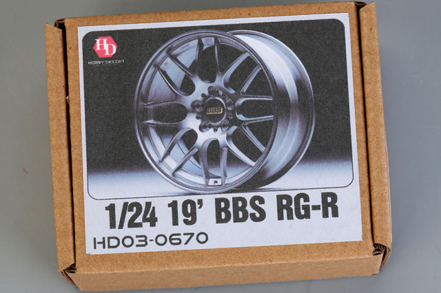 Hobby Design HD03_0670 1/24 19' BBS RG-R Wheels