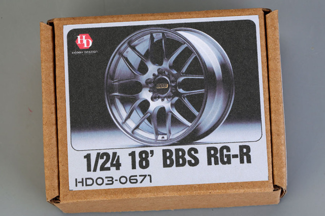 Hobby Design HD03_0671 1/24 18' BBS RG-R Wheels