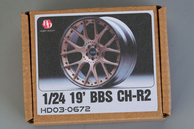 Hobby Design HD03_0672 1/24 19' BBS CH-R2 Wheels ミニカー専門店