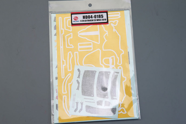 Hobby Design HD04_0185 1/24 Citroen C3 WRC 2019 Decal 【メール便可】