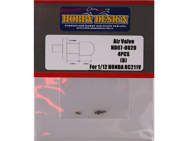Hobby Design HD07_0020 1/12 エアーバルブ for HONDA RC211V (B)【メール便可】