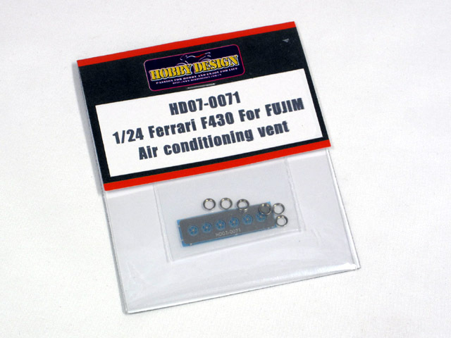 Hobby Design HD07_0071 1/24 フェラーリ F430 AC VENT for Fujimi【メール便可】