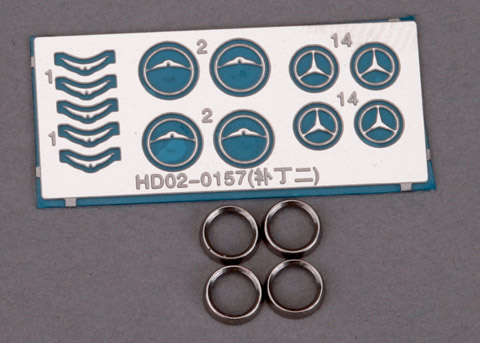 Hobby Design HD07_0072 1/24 メルセデス SLS AMG AC VENT for Revell【メール便可】