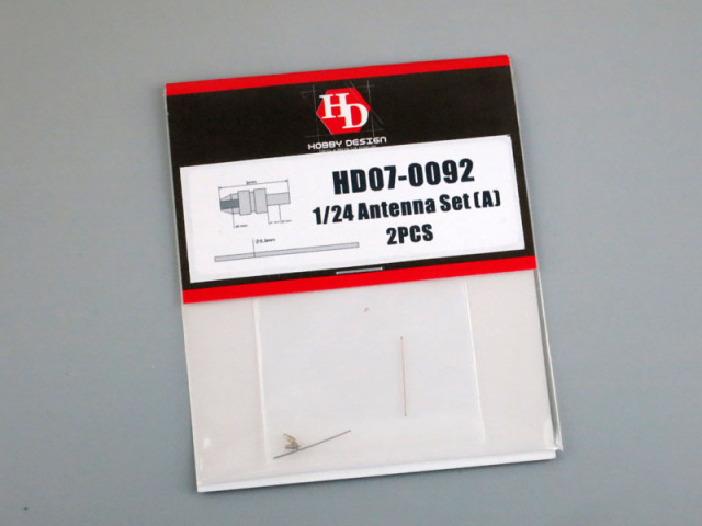 Hobby Design HD07_0092 1/24 Antenna Set (A) 【メール便可】