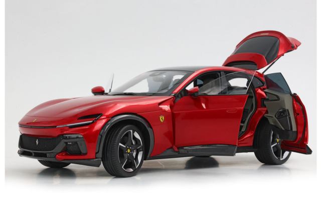 予約商品 ** BBR HE180052BDIE 1/18 Ferrari Purosangue Rosso Magma