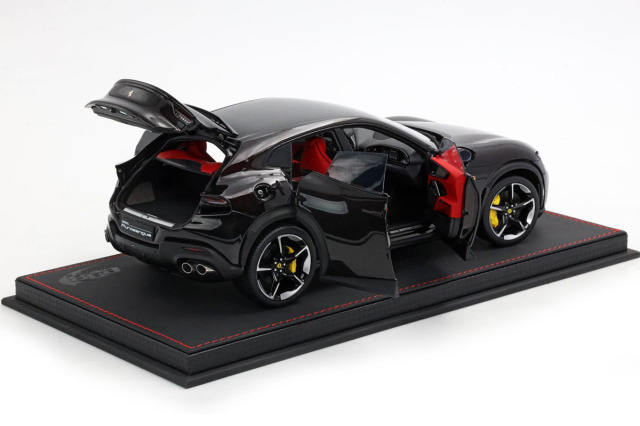 予約商品 ** BBR HE180052DDIE 1/18 Ferrari Purosangue Nero