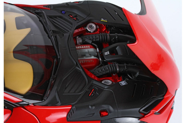 BBR HE180053BDIE 1/18 Ferrari Purosangue Panoramic roof Rosso