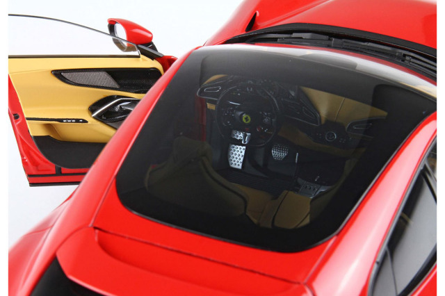 BBR HE180053BDIE 1/18 Ferrari Purosangue Panoramic roof Rosso
