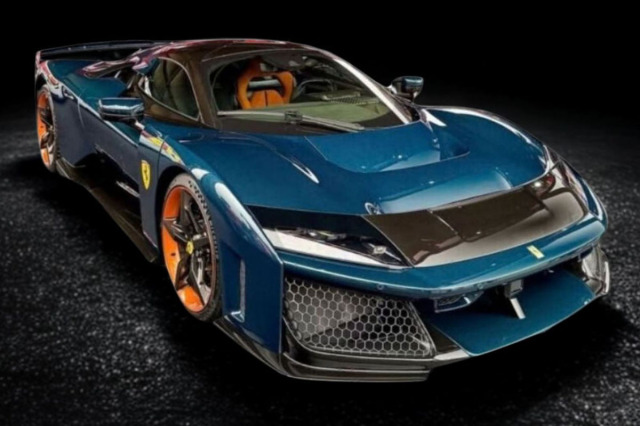 ** 予約商品 ** BBR HE180054NDIE 1/18 Ferrari F80 Full Carbon Blue (Diecast Full Open)（ケース付）
