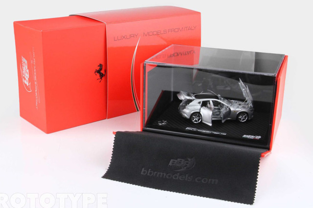 ** 予約商品 ** BBR HE43001DST Ferrari Purosangue Nero Prosangue (Diecast Full Open) Limited 60pcs