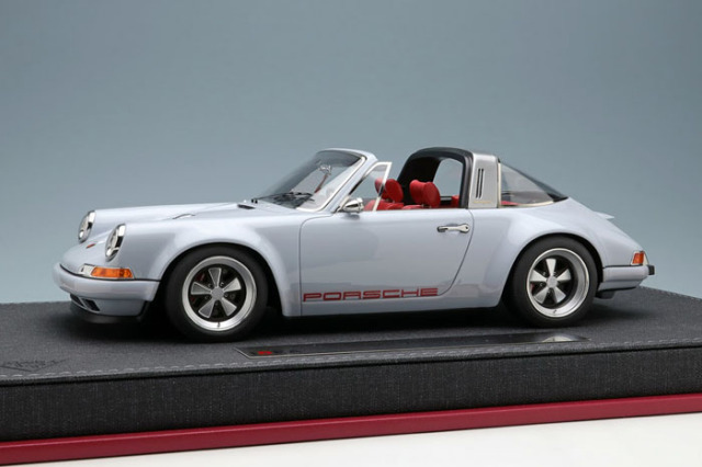 イデア IM036D 1/18 ポルシェ シンガー 911(964) タルガ ライトブルー