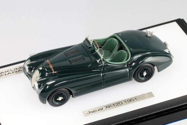 稲葉精 製作 Jaguar XK120 1951 1/43完成品 ミニカー専門店