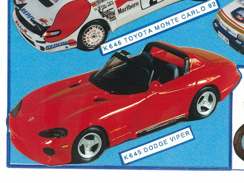 PROVENCE K0645 Dodge VIPER 1992
