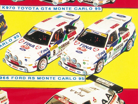 PROVENCE K0966 Ford RS Delecour/Thiry Monte Carlo 1995