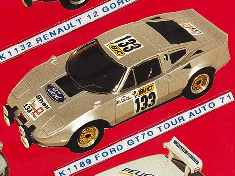 PROVENCE K1189 Ford GT 70 Tour Auto 1971