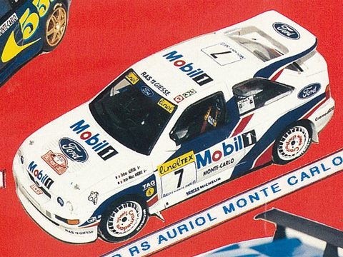 PROVENCE K1205 Ford RS Cosworth n.7 Auriol Monte Carlo 1997