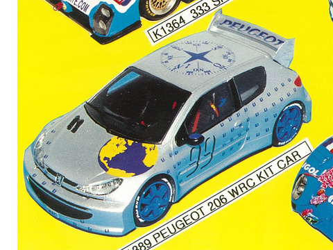 PROVENCE K1389 Peugeot 206 WRC KIT CAR Presentation