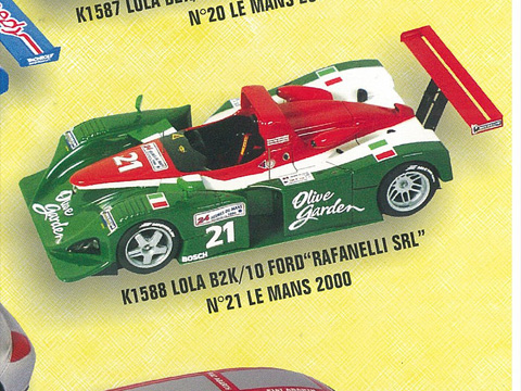 PROVENCE K1588 Lola B2K/10 FORD RAFANELLI SRL n.21LM 2000