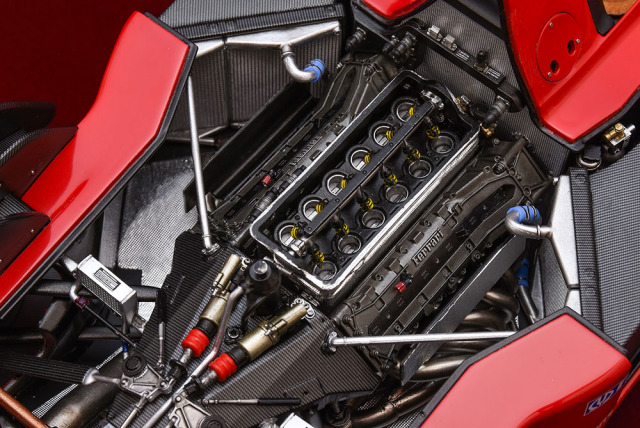 HIRO K852 1/12 Ferrari 412T2 1995 Canadian GP Winner #27 J
