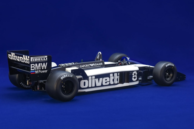 HIRO K855 1/12 Brabham BT55 1986 Rd.4 Monaco GP #7 R.Patrese / #8
