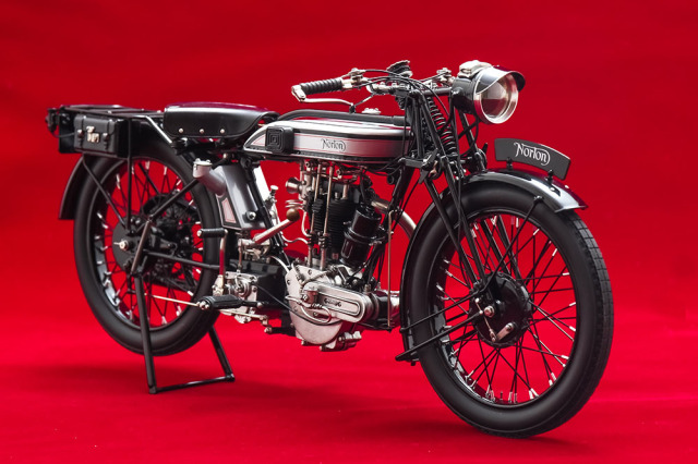 予約商品 ** HIRO K861 1/9 Norton Model 18 1927 ミニカー専門店