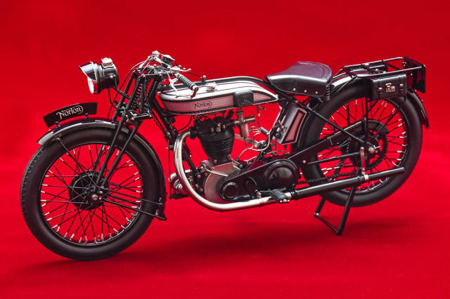お取り寄せ商品】 HIRO K861 1/9 Norton Model 18 1927 ミニカー専門店