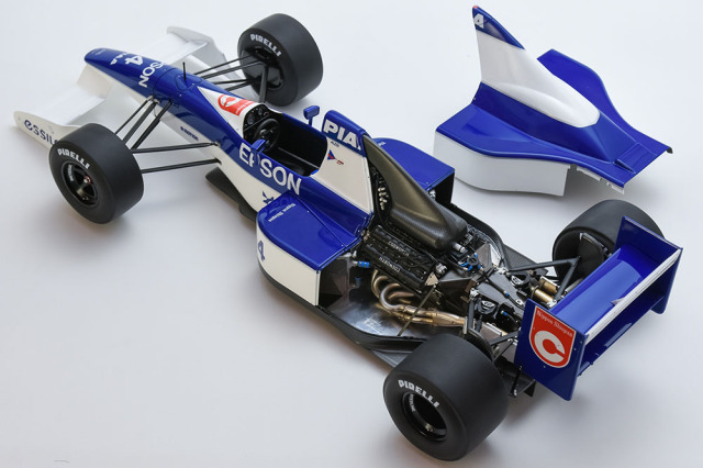 HIRO K865 1/12 Tyrrell 019 1990 Monaco GP / Japanese GP ミニカー