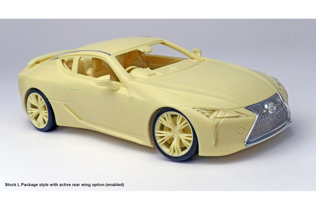 Kitbox x PZY Model 1/24キット KB08-15 Lexus LC500 L Package