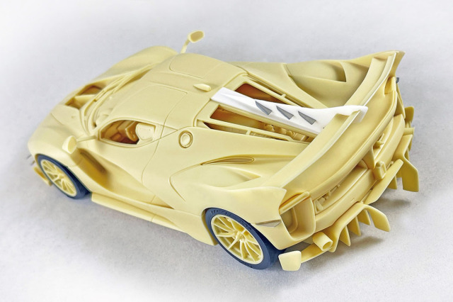 予約商品 ** Kitbox x PZY Model 1/24キット KB08-19 Ferrari