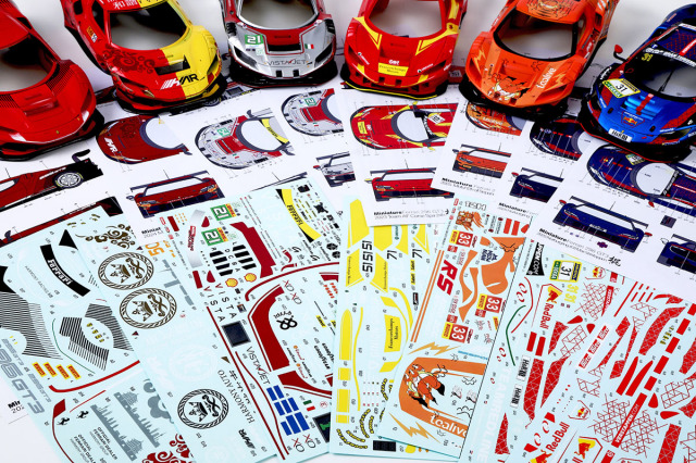 予約商品 ** Kitbox x PZY Model 1/24キット KB08-21 Ferrari 296 GT3