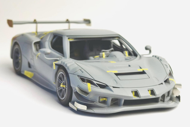 KK⭐︎さん専用 Kitbox x PZY Model 1/24キット KB08-21 Ferrari 296 GT3 ミニカー専門