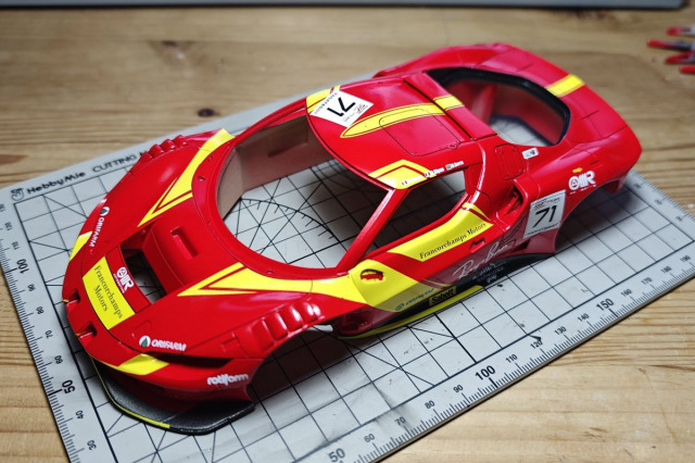 予約商品 ** Kitbox x PZY Model 1/24キット KB08-21 Ferrari 296 GT3