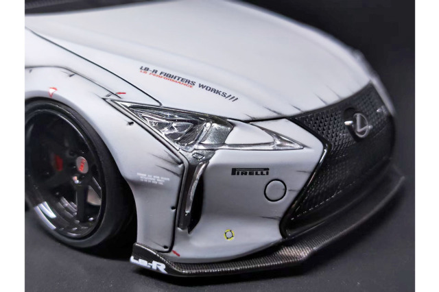 Kitbox x PZY Model 1/24キット KB08-23 LBWK LC500 LHD Ver. (GT wing