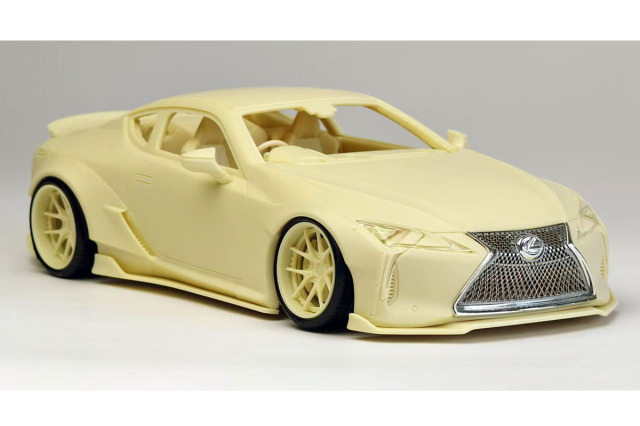 ** 予約商品 ** Kitbox x PZY Model 1/24キット KB08-24 LBWK LC500 RHD Ver. (Ducktail style)