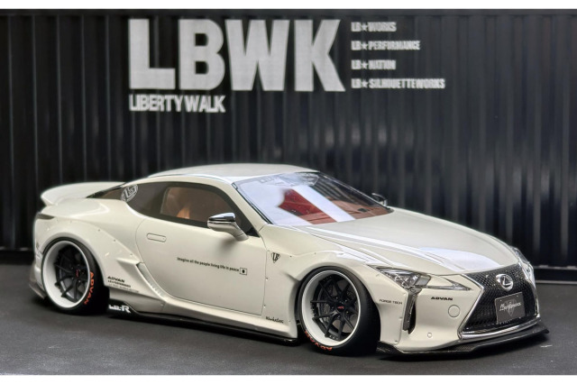 Kitbox x PZY Model 1/24キット KB08-24 LBWK LC500 RHD Ver