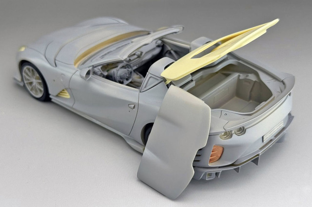 予約商品 ** Kitbox x PZY Model 1/24キット KB08-29 Ferrari 812