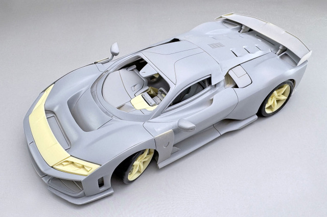 予約商品 ** Kitbox x PZY Model 1/24キット KB08-31 Ferrari F80