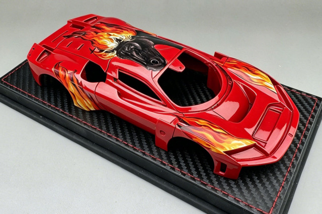 予約商品 ** Kitbox x PZY Model 1/24キット KB08-32 Ferrari F80