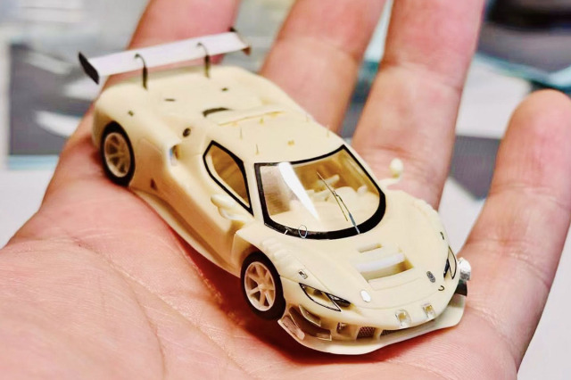 予約商品 ** Kitbox x Encore 1/64 Pocket kit Ferrari 296 GT3