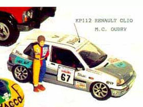 JPS KP112P ルノー CLIO 16/S M.C. OUDRY France Champion 95 プリペイントキット