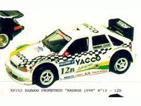 JPS KP152P DAEWOO PROMETECH 'ANDROS 1998 ' n.12 12B プリペイントキット