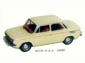 JPS KP174 N.S.U. 1000C プリペイントキット（グリーン）
